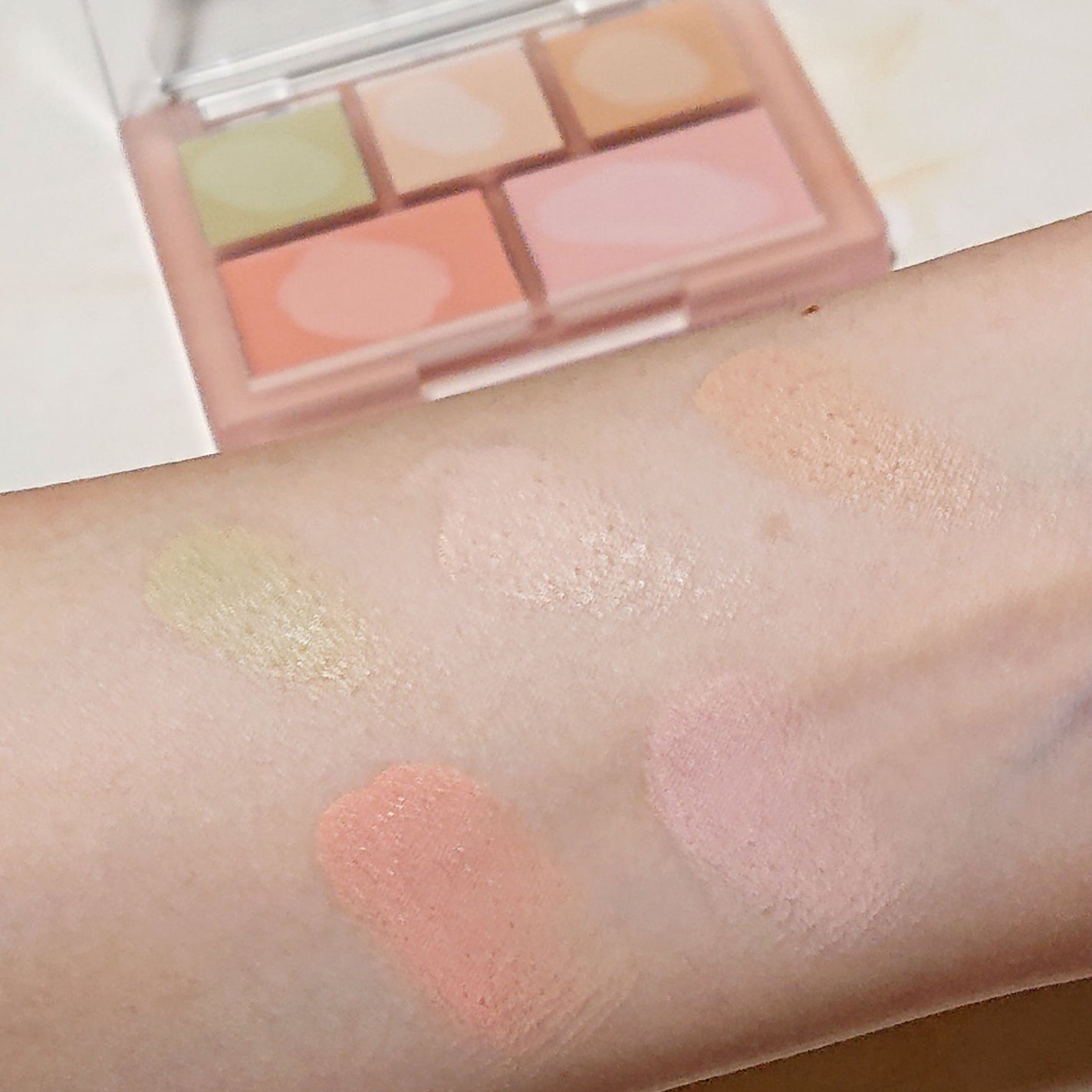 コンシールブレンダーパレット/LUNA/パレットコンシーラーを使ったクチコミ(1枚目)