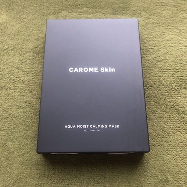 アクアモイストカーミングマスク/CAROME. Skin/シートマスク・パックを使ったクチコミ（1枚目）