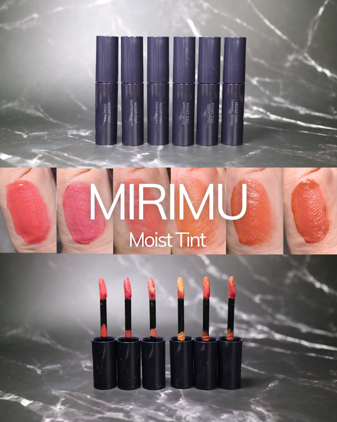 モイストティント ラズベリーローズ/MIRIMU/リップティントを使ったクチコミ（2枚目）