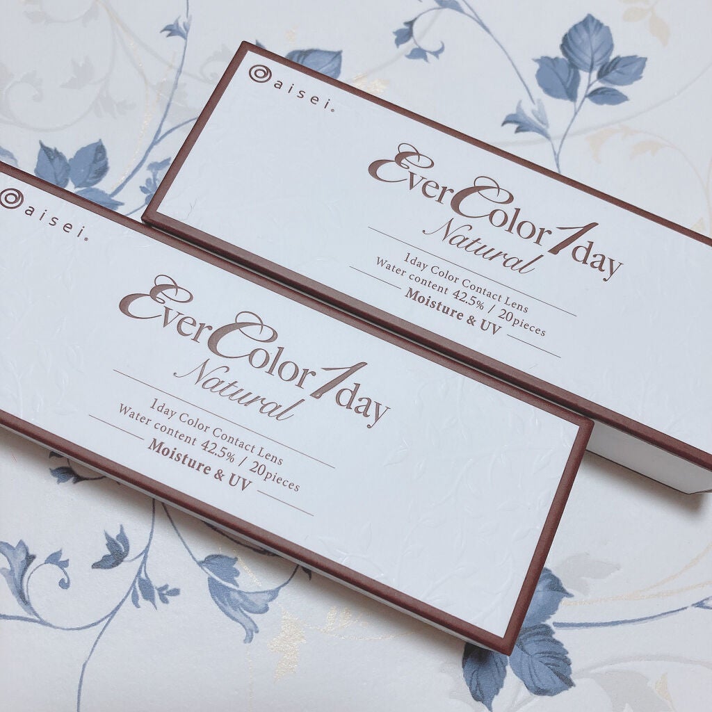 エバーカラーワンデー ナチュラル/エバーカラー/ワンデー(1DAY)カラコンを使ったクチコミ(2枚目)