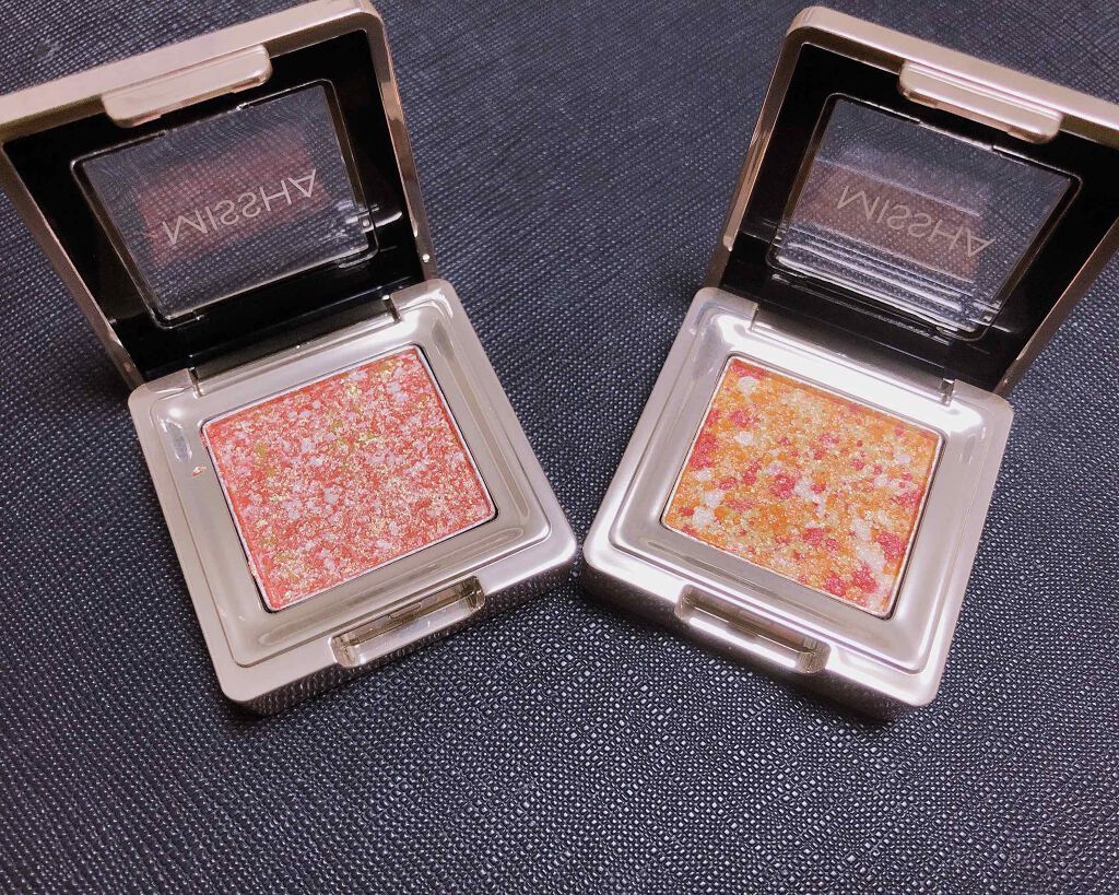 グリッタープリズム シャドウ/MISSHA/グリッターを使ったクチコミ(2枚目)