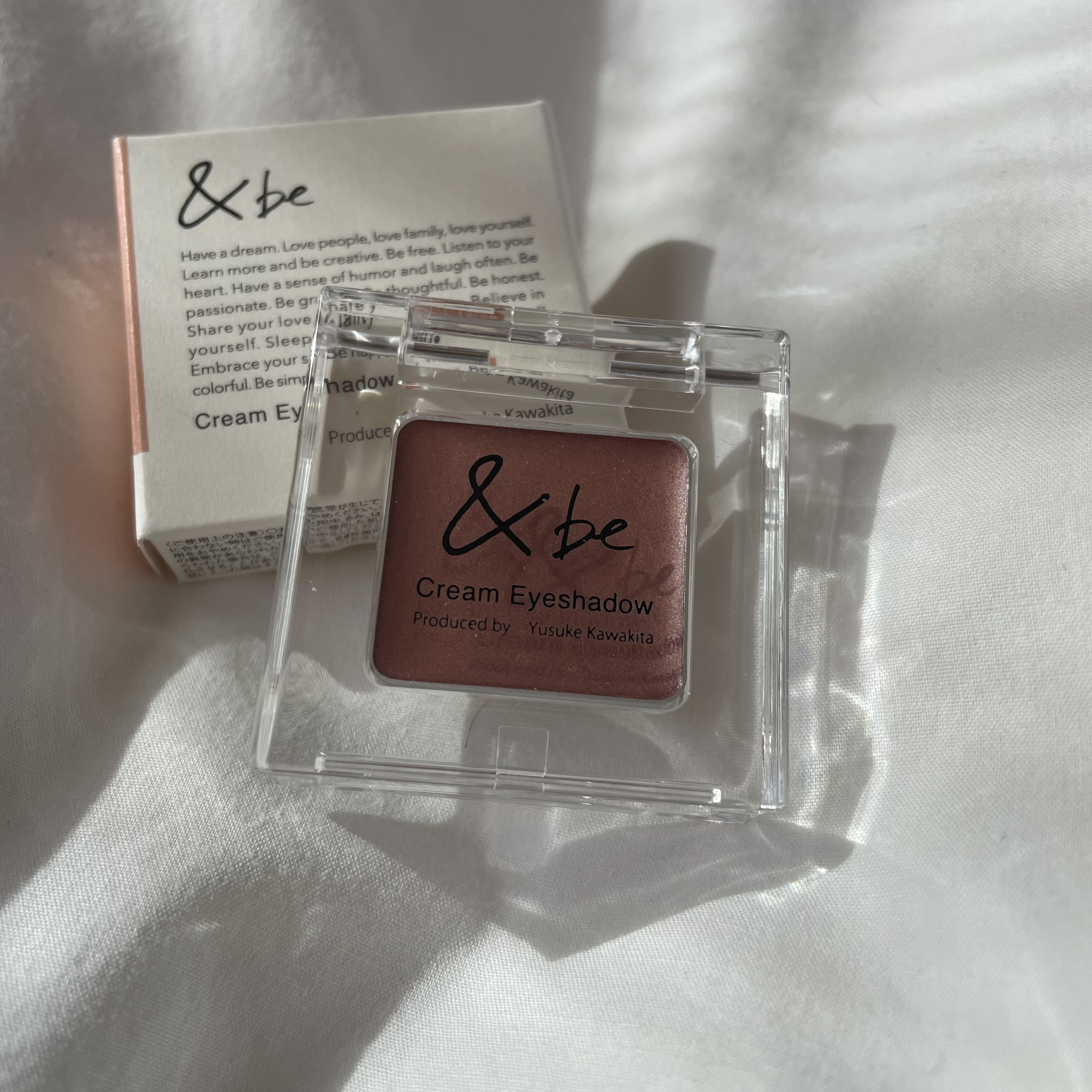 &be クリームアイシャドウ/＆be/ジェル・クリームアイシャドウを使ったクチコミ（2枚目）