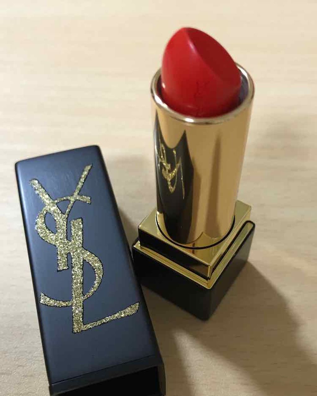 <旧>ルージュ ピュールクチュール/YVES SAINT LAURENT BEAUTE/口紅を使ったクチコミ（1枚目）