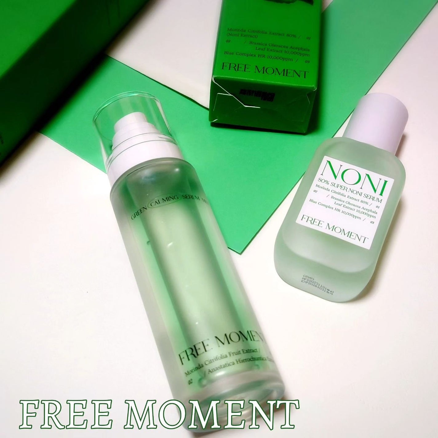 グリーンカーミングセラムミスト/Free Moment /ミスト状化粧水を使ったクチコミ(1枚目)