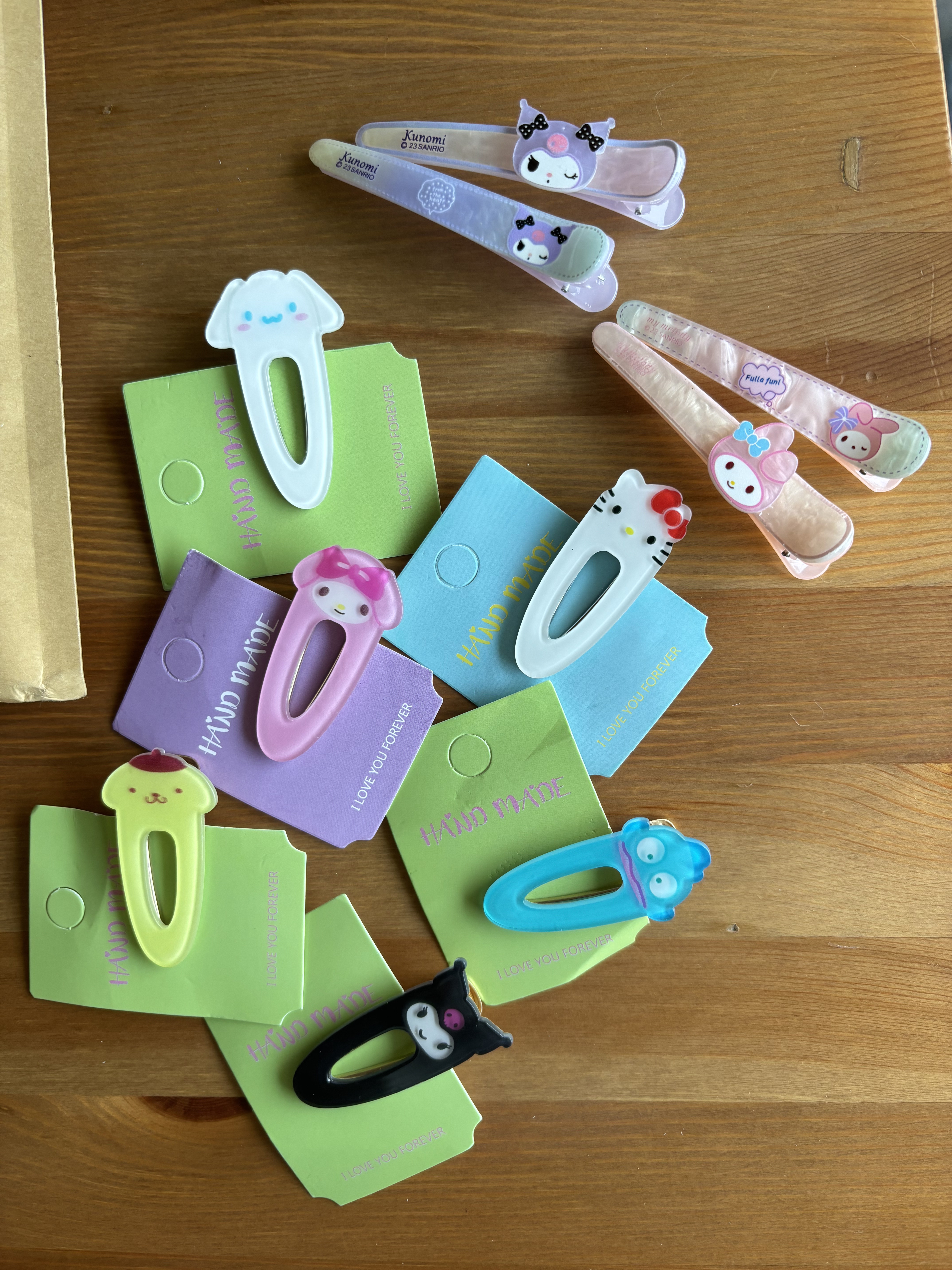 サンリオ ヘアクリップ/AliExpress/ヘアアクセサリーを使ったクチコミ（1枚目）