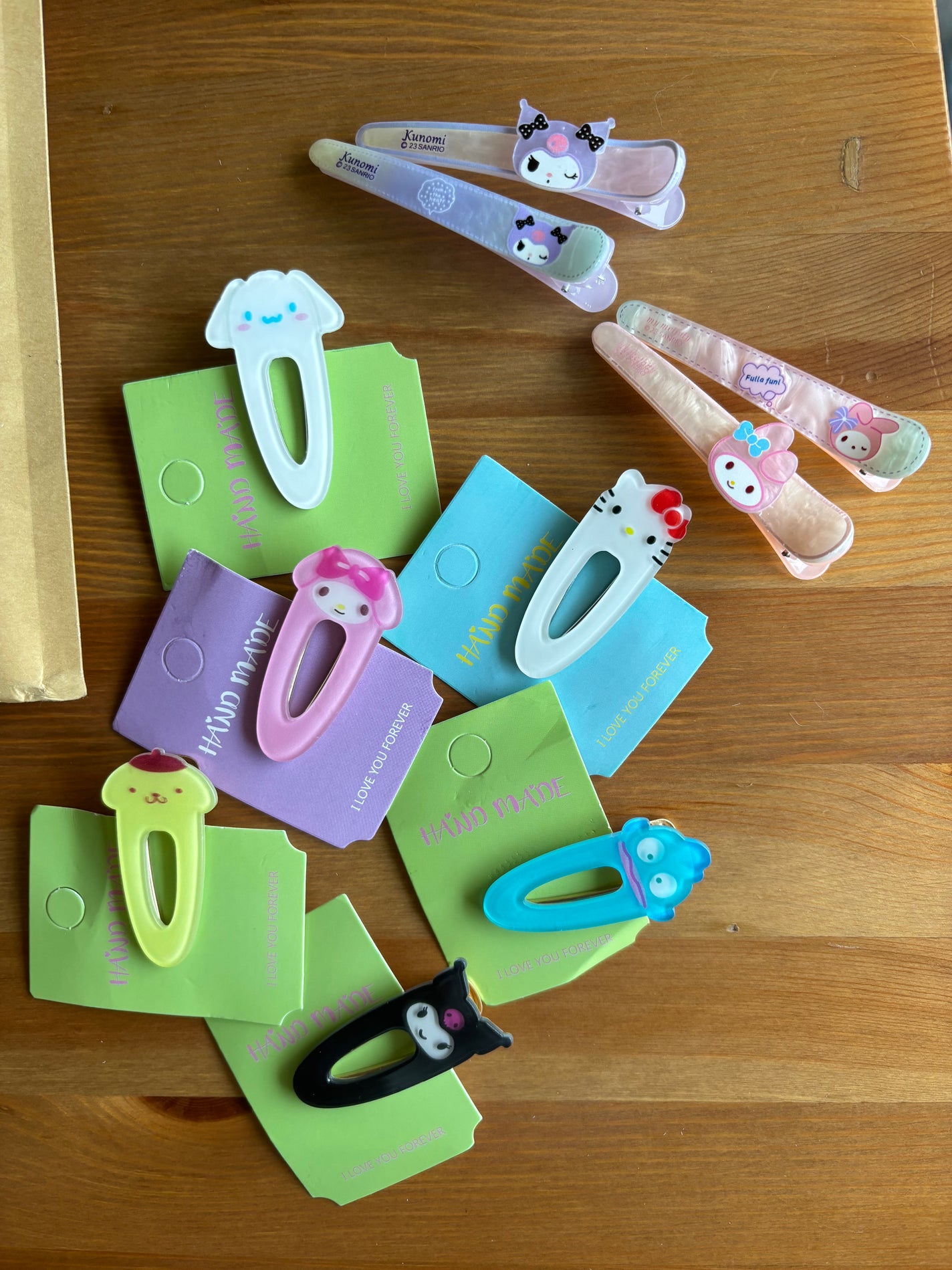 サンリオ ヘアクリップ/AliExpress/ヘアアクセサリーを使ったクチコミ(1枚目)