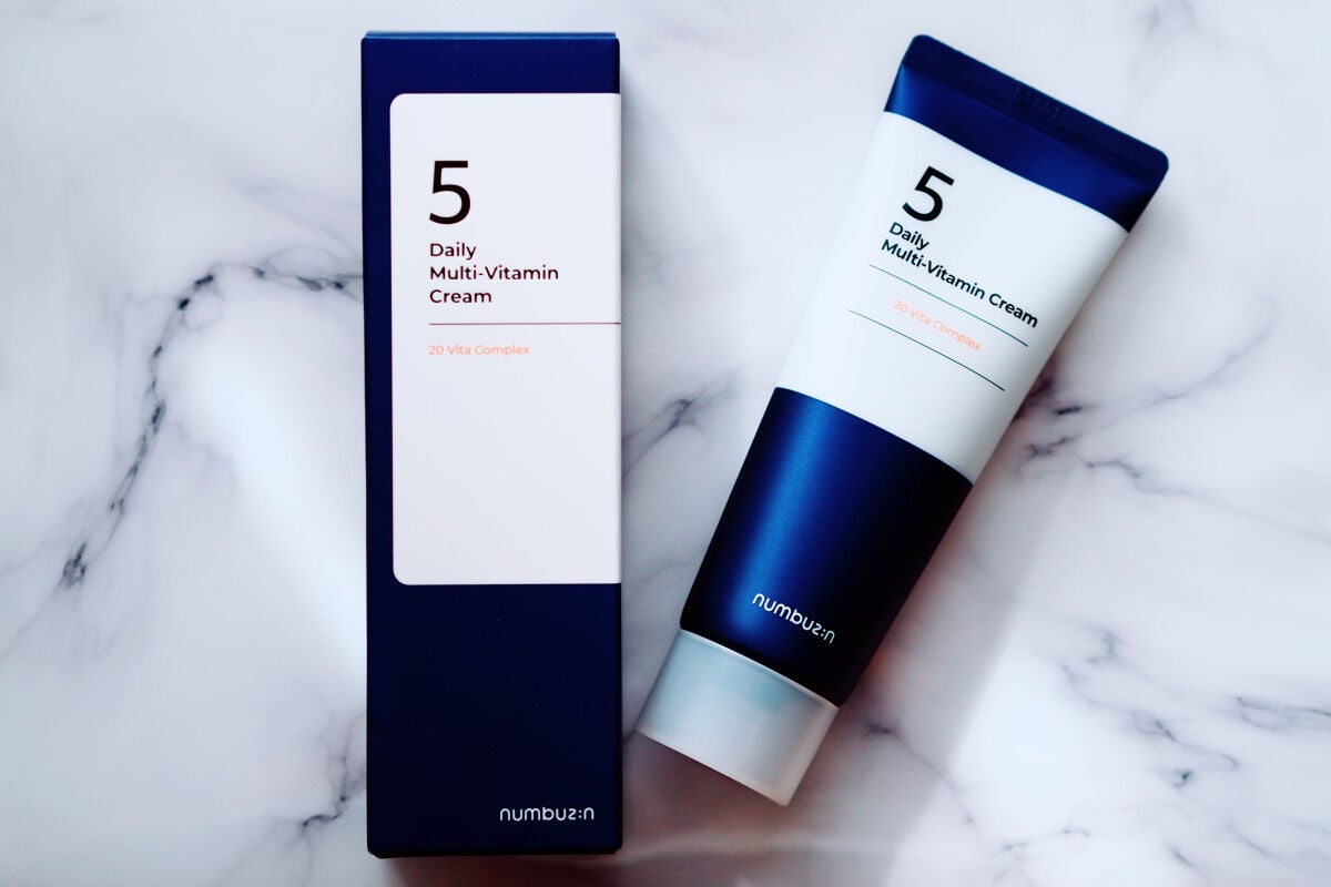 5番 22種マルチビタミンクリーム/numbuzin/フェイスクリームを使ったクチコミ(2枚目)