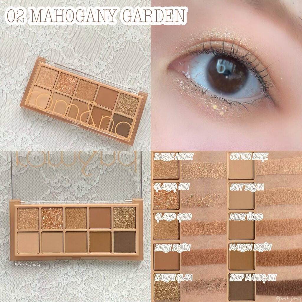 ベターザンパレット/rom&nd/アイシャドウパレットを使ったクチコミ(4枚目)