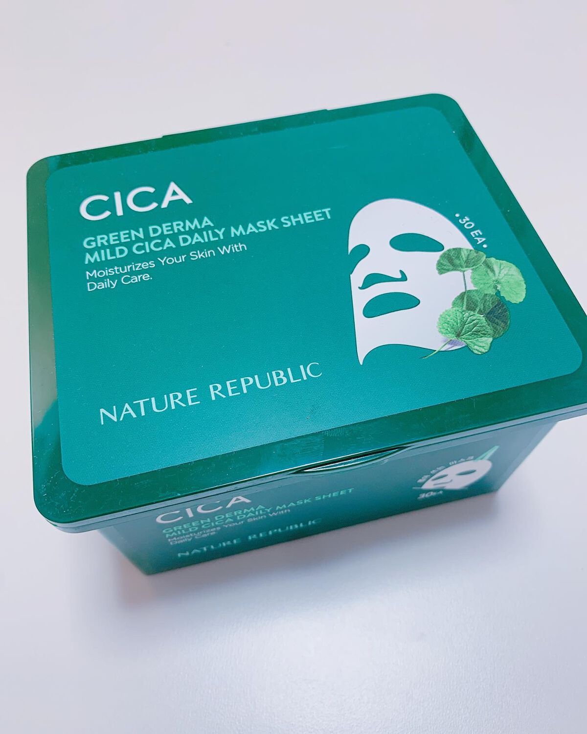 グリーンダーマCICA デイリーシートマスク/ネイチャーリパブリック/シートマスク・パックを使ったクチコミ（1枚目）