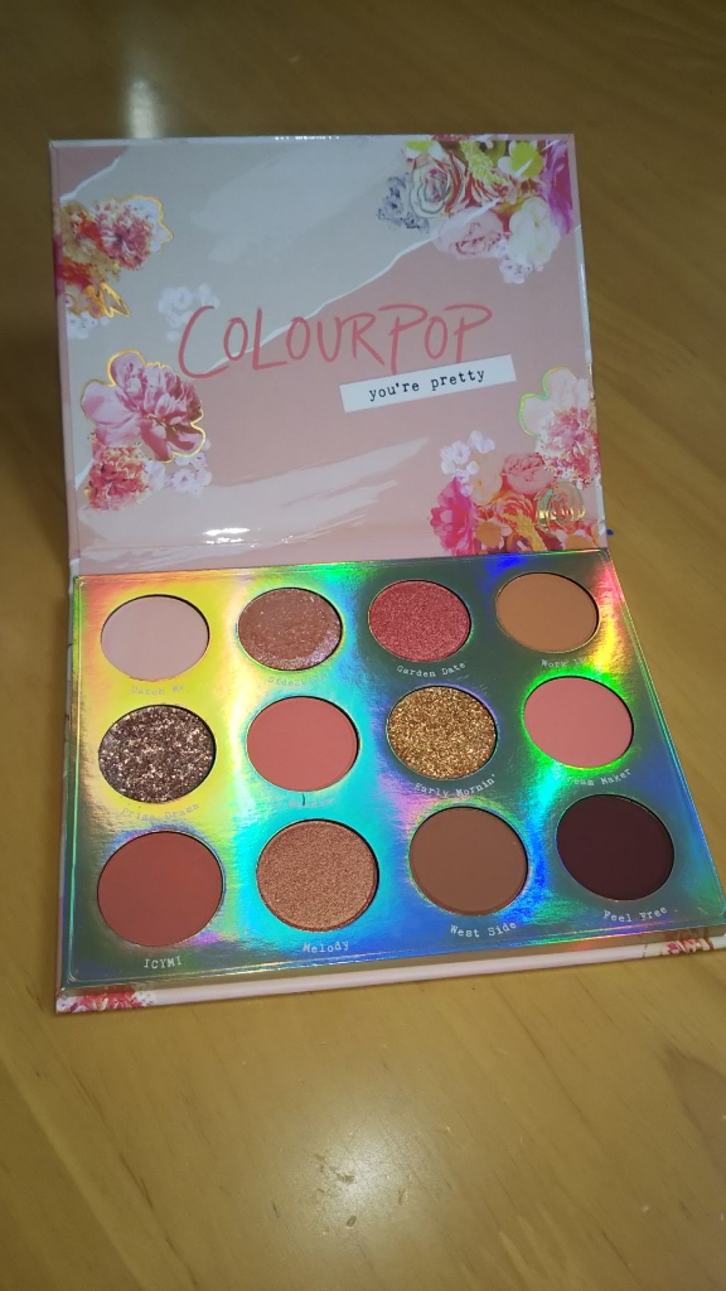 Eye Palette-Sweet Talk/ColourPop/アイシャドウパレットを使ったクチコミ（3枚目）