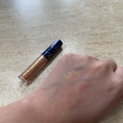 リキッド グリッター シャドウ/rom&nd/グリッターを使ったクチコミ(2枚目)