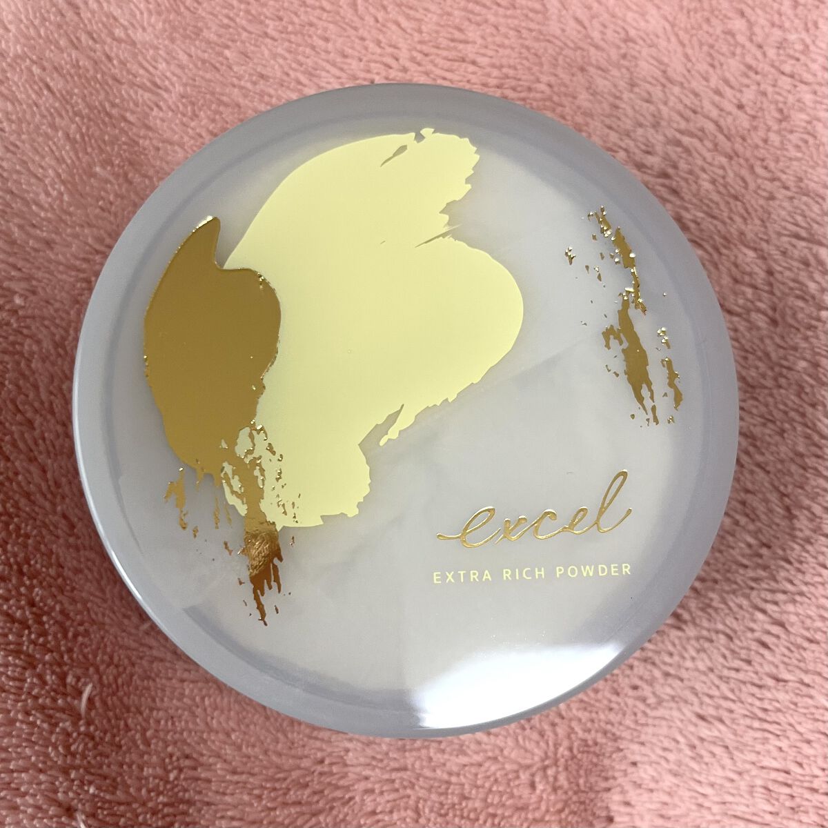 エクストラリッチパウダー ’23  01 ピーチベージュ/excel/ルースパウダーを使ったクチコミ（1枚目）