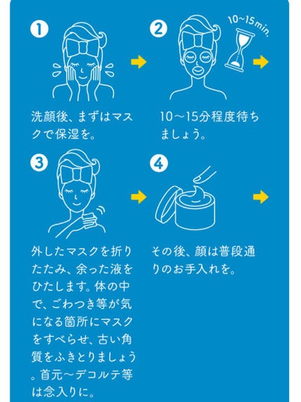 ルルルンワンナイト レスキュー角質オフ/ルルルン/シートマスク・パックを使ったクチコミ(3枚目)