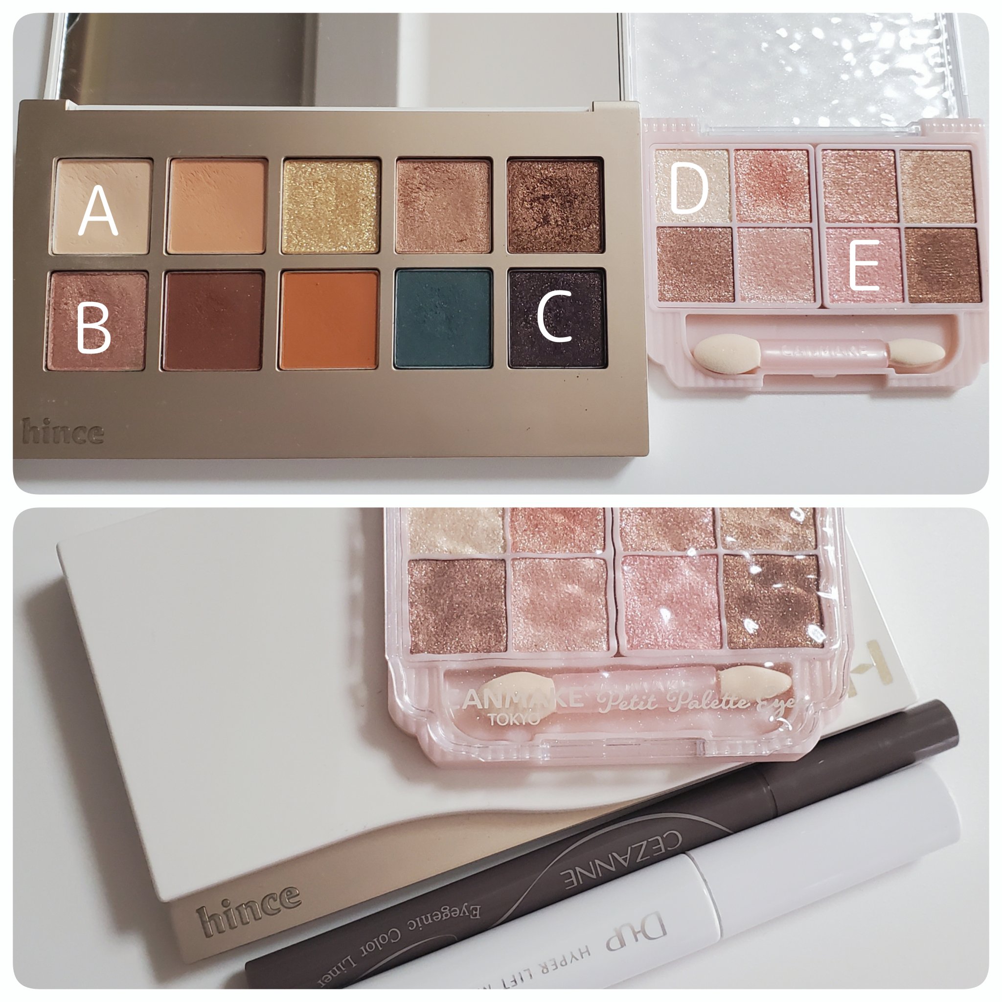 ニューデップスアイシャドウパレット/hince/アイシャドウパレットを使ったクチコミ（2枚目）