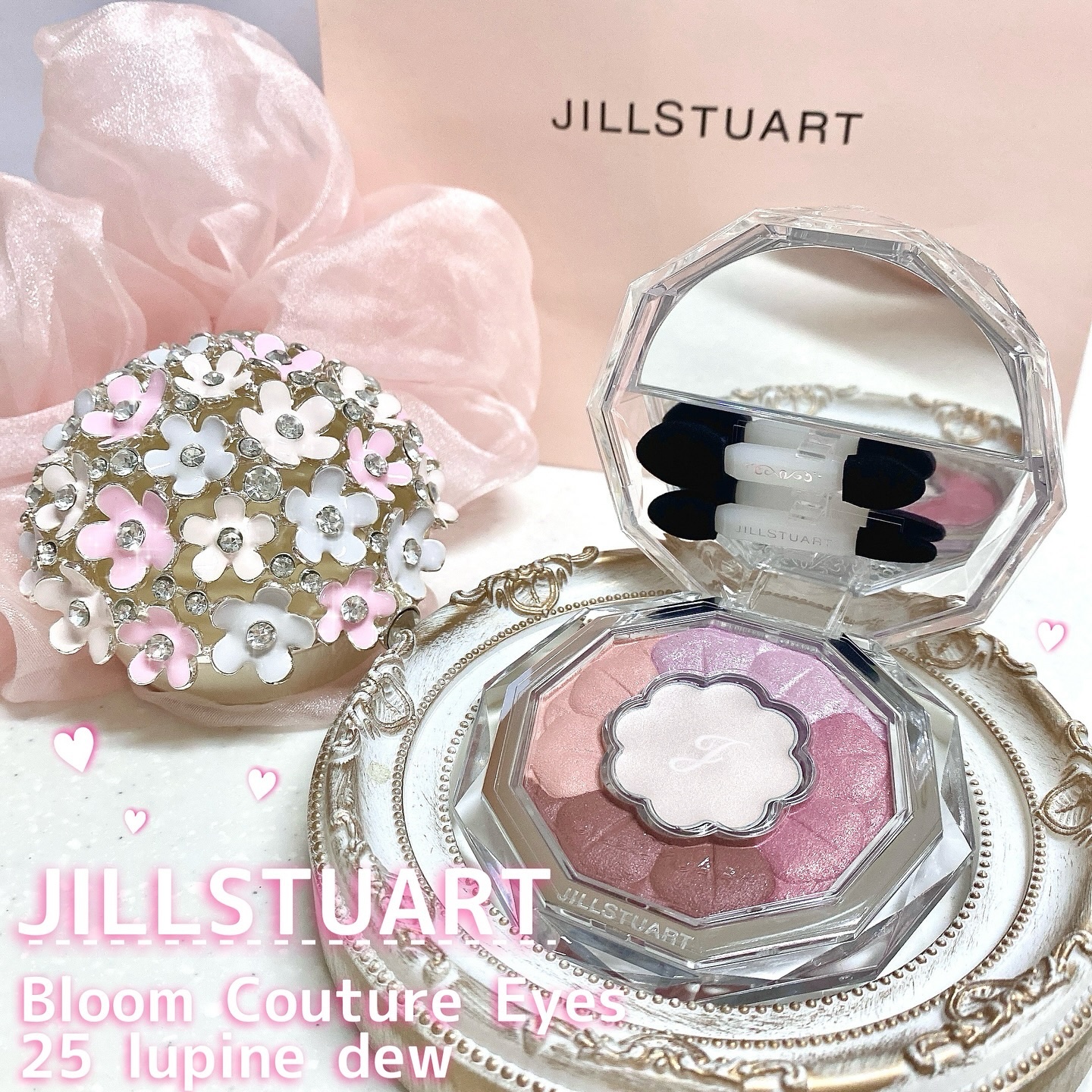 ジルスチュアート ブルームクチュール アイズ/JILL STUART/アイシャドウパレットを使ったクチコミ（1枚目）