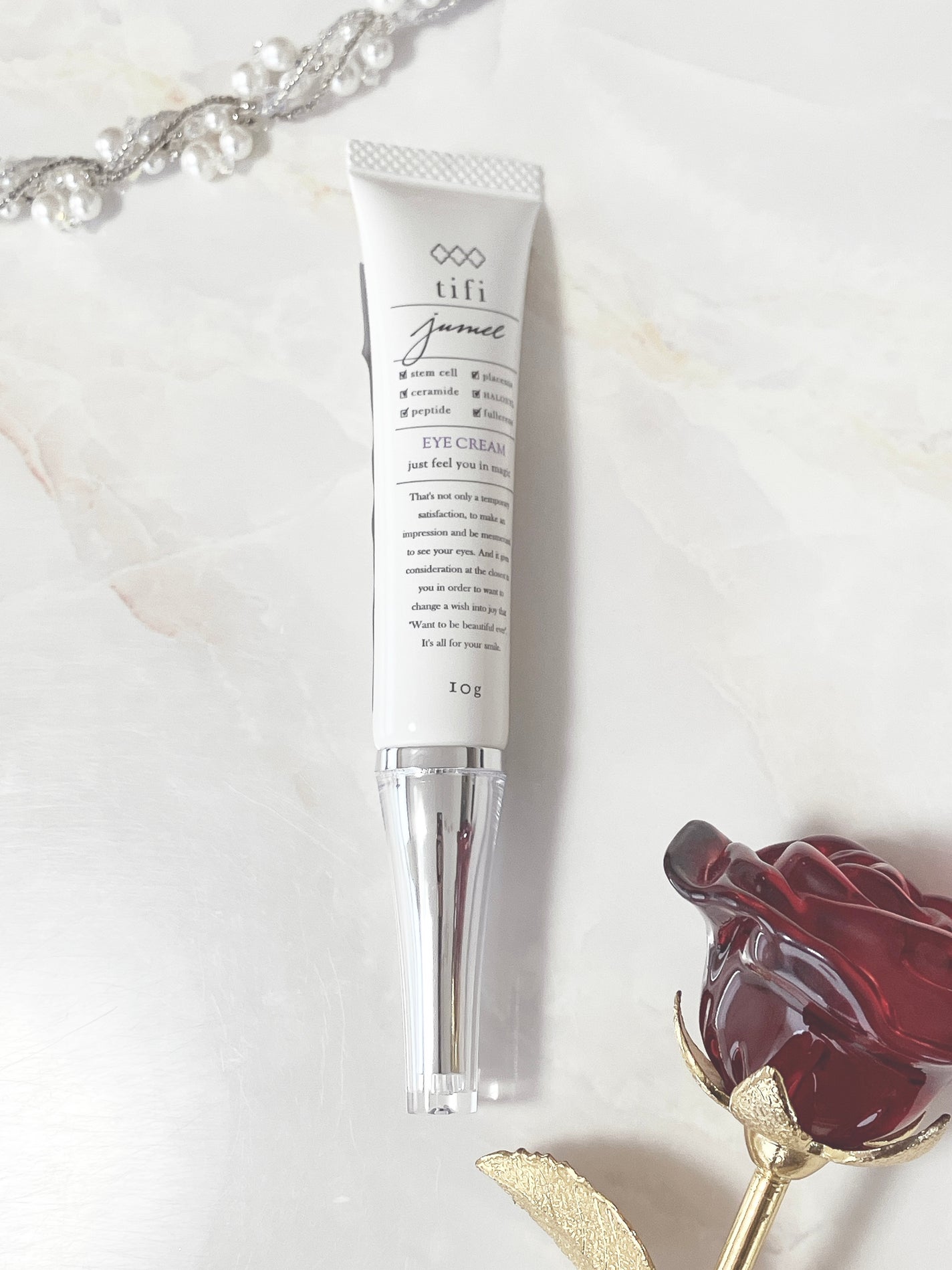 ジュメル アイクリーム/Jumel(ジュメル)/アイケア・アイクリームを使ったクチコミ(1枚目)