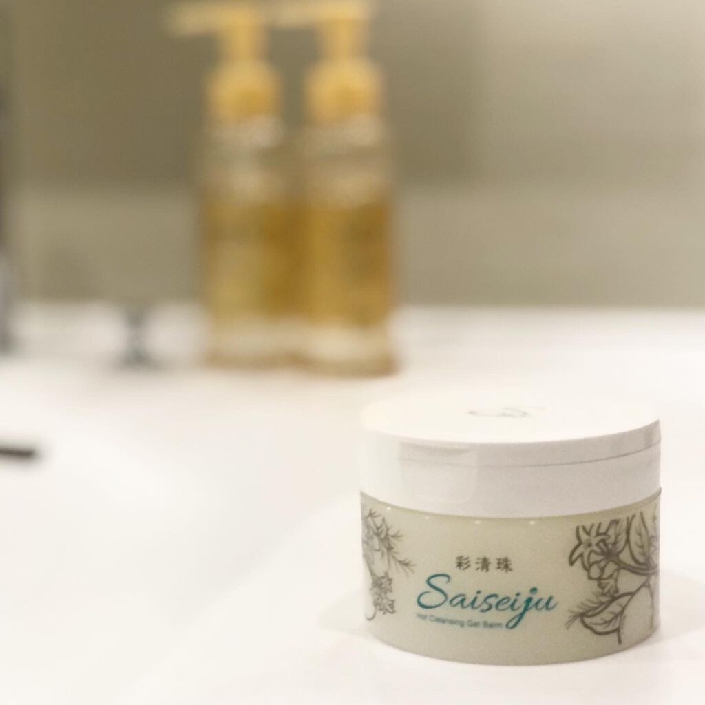 彩清珠 ホットクレンジングジェルバームTB/彩清珠/クレンジングジェルを使ったクチコミ（1枚目）