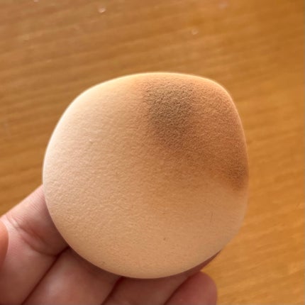 ファンデーションが染みこみにくいパフ(クッションファンデ用)/貝印/パフ・スポンジを使ったクチコミ(2枚目)