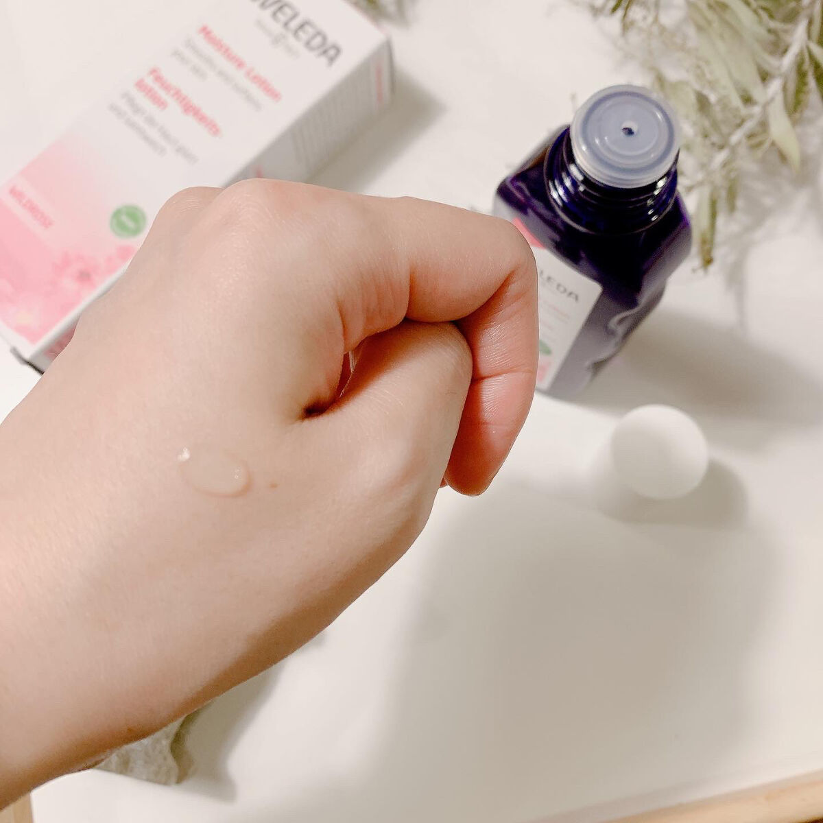 ワイルドローズ モイスチャーローション/WELEDA/化粧水を使ったクチコミ（3枚目）