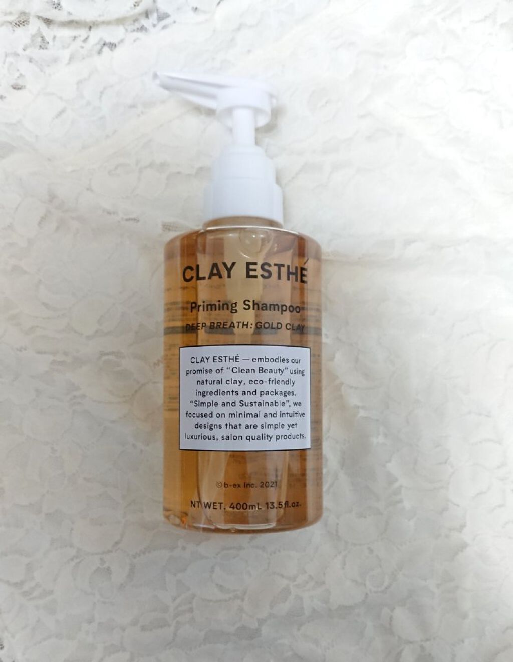 プライミングシャンプー/フォーティファイングヘアマスク ゴールドクレイ/クレイエステ/サロンシャンプーを使ったクチコミ（1枚目）