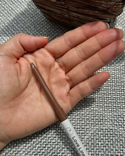 クリームフィットペンシル<アイライナー> アッシュブラウン/ラブ・ライナー/ペンシルアイライナーを使ったクチコミ(2枚目)