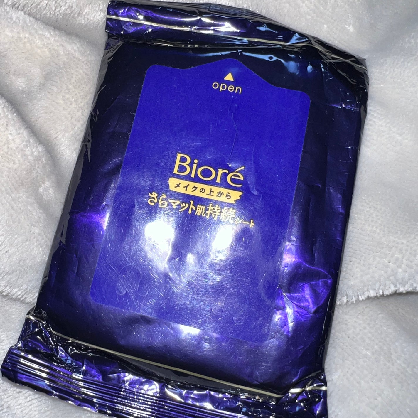 ビオレ メイク持続シート さらマット肌/ビオレ/フェイスシートを使ったクチコミ(1枚目)