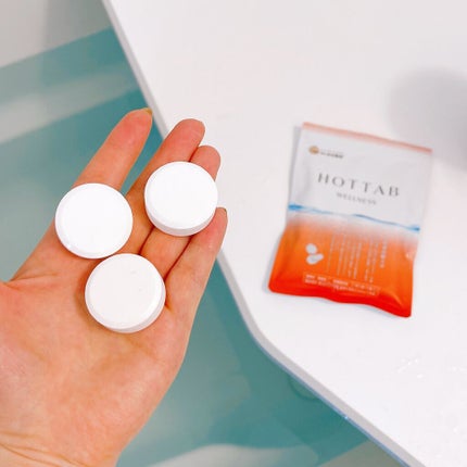 薬用 HOT TAB WELLNESS /HOT TAB/炭酸系入浴剤を使ったクチコミ(1枚目)