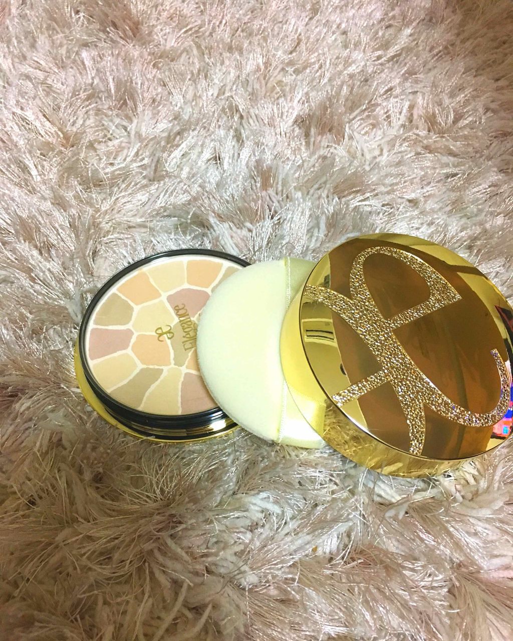 ブラッシュ P  [フェイスパウダー用]/Elégance/メイクブラシを使ったクチコミ（3枚目）