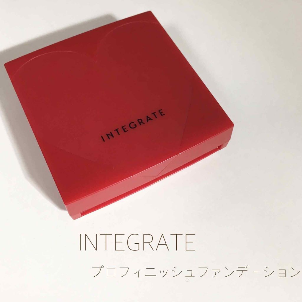 プロフィニッシュファンデーション/インテグレート/パウダーファンデーションを使ったクチコミ(1枚目)