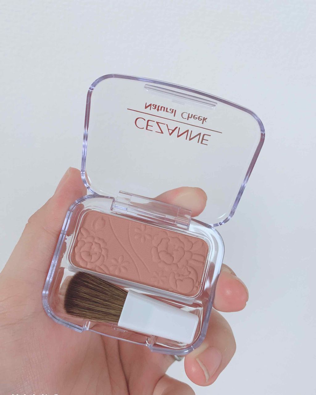 ナチュラル チークN/CEZANNE/パウダーチークを使ったクチコミ(2枚目)