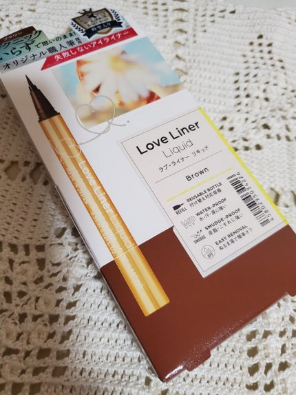 リキッドアイライナーR4/ラブ・ライナー/リキッドアイライナーを使ったクチコミ(1枚目)