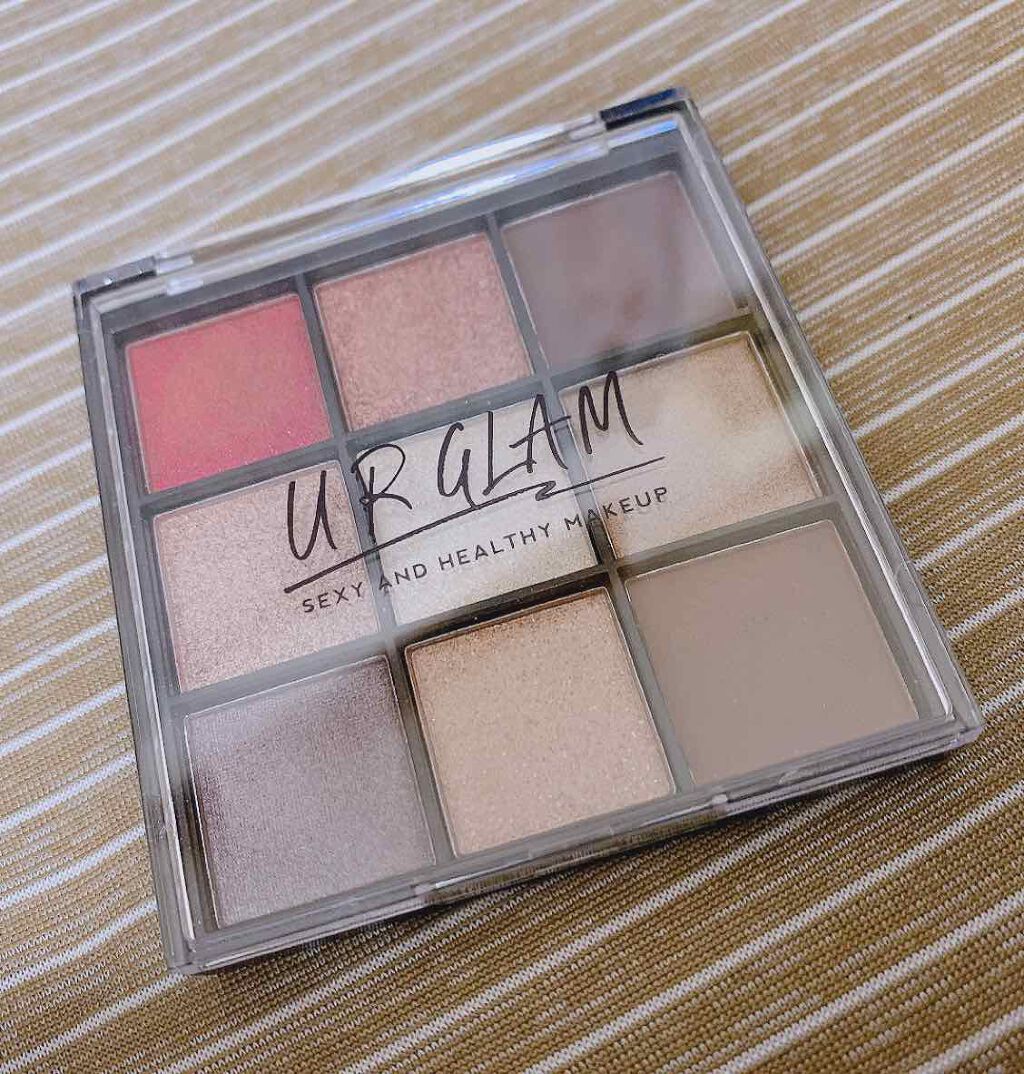 UR GLAM　BLOOMING EYE COLOR PALETTE/U R GLAM/アイシャドウパレットを使ったクチコミ（1枚目）