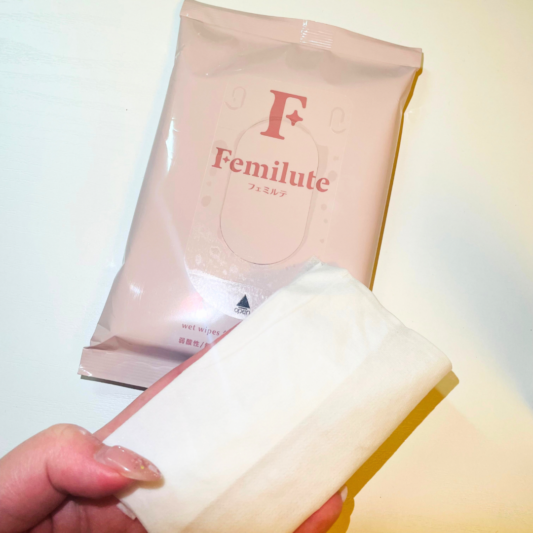 ふきとりシート/Femilute/デリケートゾーンケアを使ったクチコミ（1枚目）