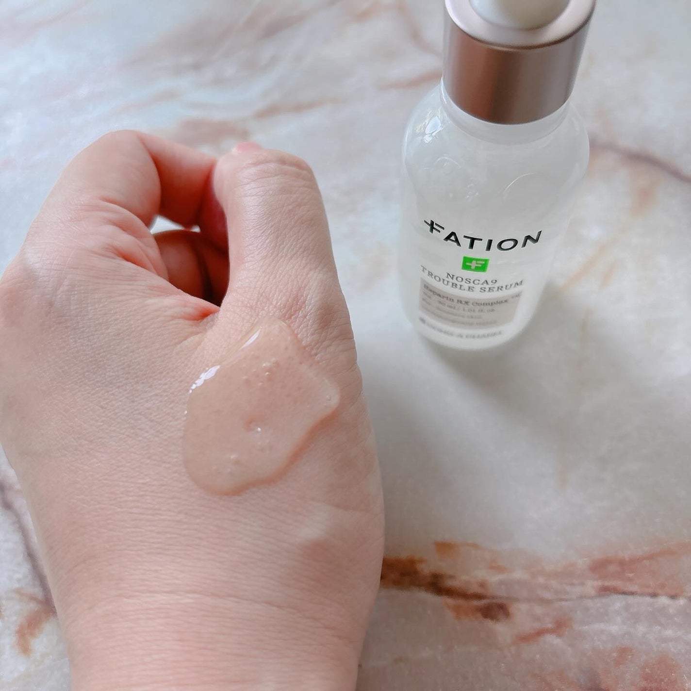 ノスカナイン トラブル セラム/FATION/美容液を使ったクチコミ(4枚目)