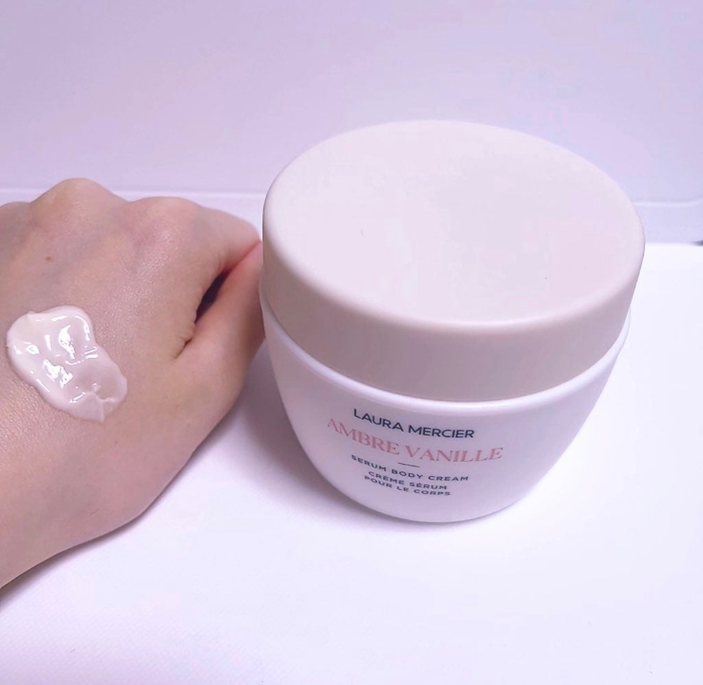 セラム ボディクリーム アンバーバニラ/ローラ メルシエ/ボディクリームを使ったクチコミ(2枚目)