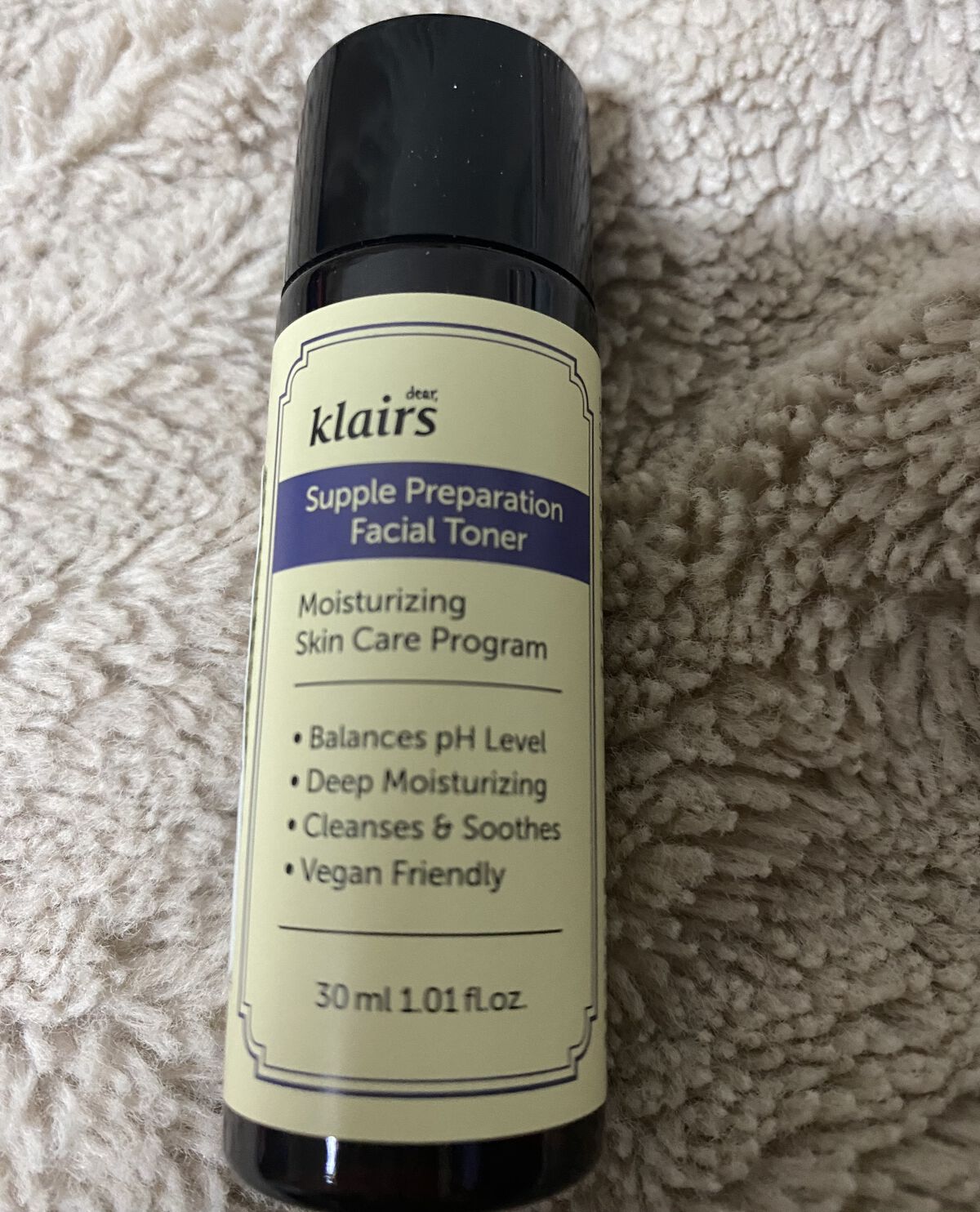 サプルプレパレーションフェイシャルトナー(180ml)/Klairs/化粧水を使ったクチコミ（2枚目）