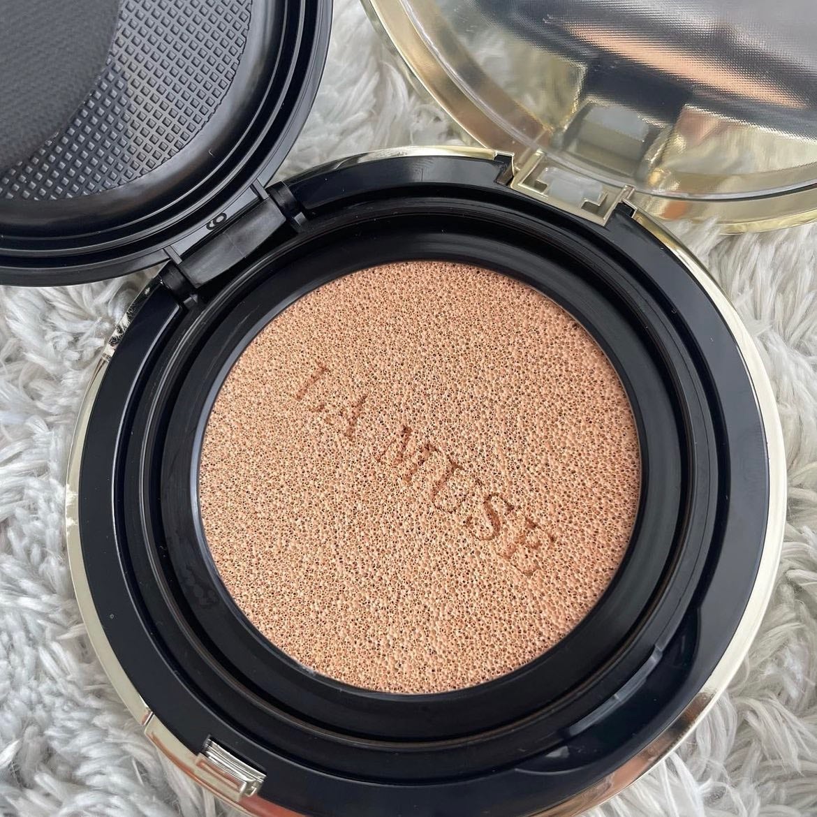 CORRECT CARE COMPLETE CC CUSHION/ラミューズ/クッションファンデーションを使ったクチコミ(2枚目)