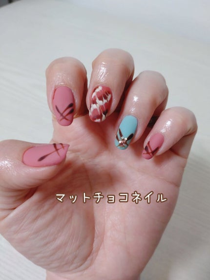 ジェルネイル(ライト対応)/セリア/ジェルネイルを使ったクチコミ(2枚目)