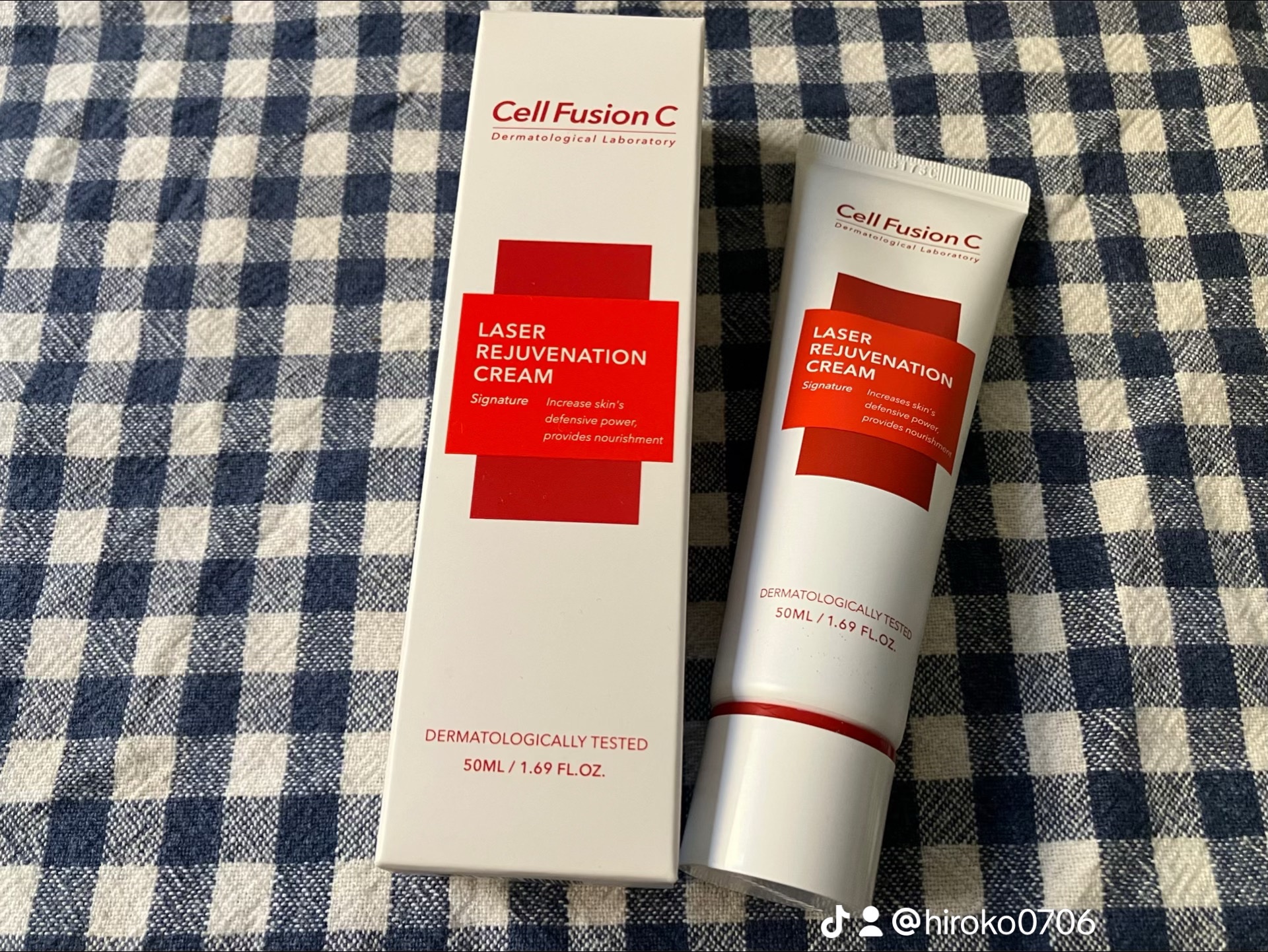 LASER REJUVENATION CREAM/Cell Fusion C(セルフュージョンシー)/フェイスクリームを使ったクチコミ（2枚目）