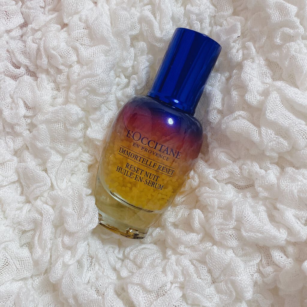 イモーテル オーバーナイトリセットセラム/L'OCCITANE/美容液を使ったクチコミ(2枚目)