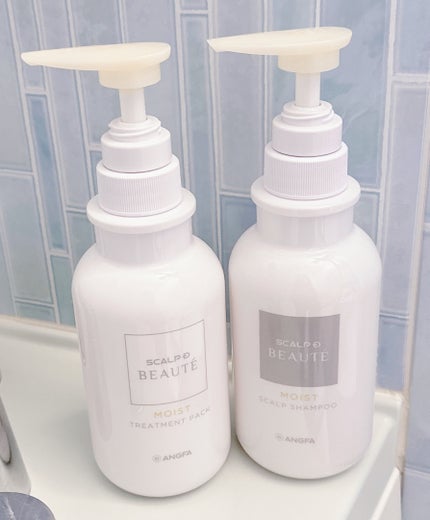 スカルプD ボーテ 薬用スカルプシャンプー(モイスト)/薬用トリートメントパック(モイスト)/アンファー(スカルプD)/市販シャンプーを使ったクチコミ(1枚目)