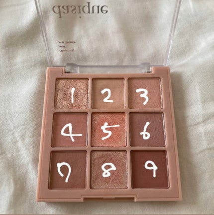 シャドウパレット/dasique/アイシャドウパレットを使ったクチコミ(2枚目)