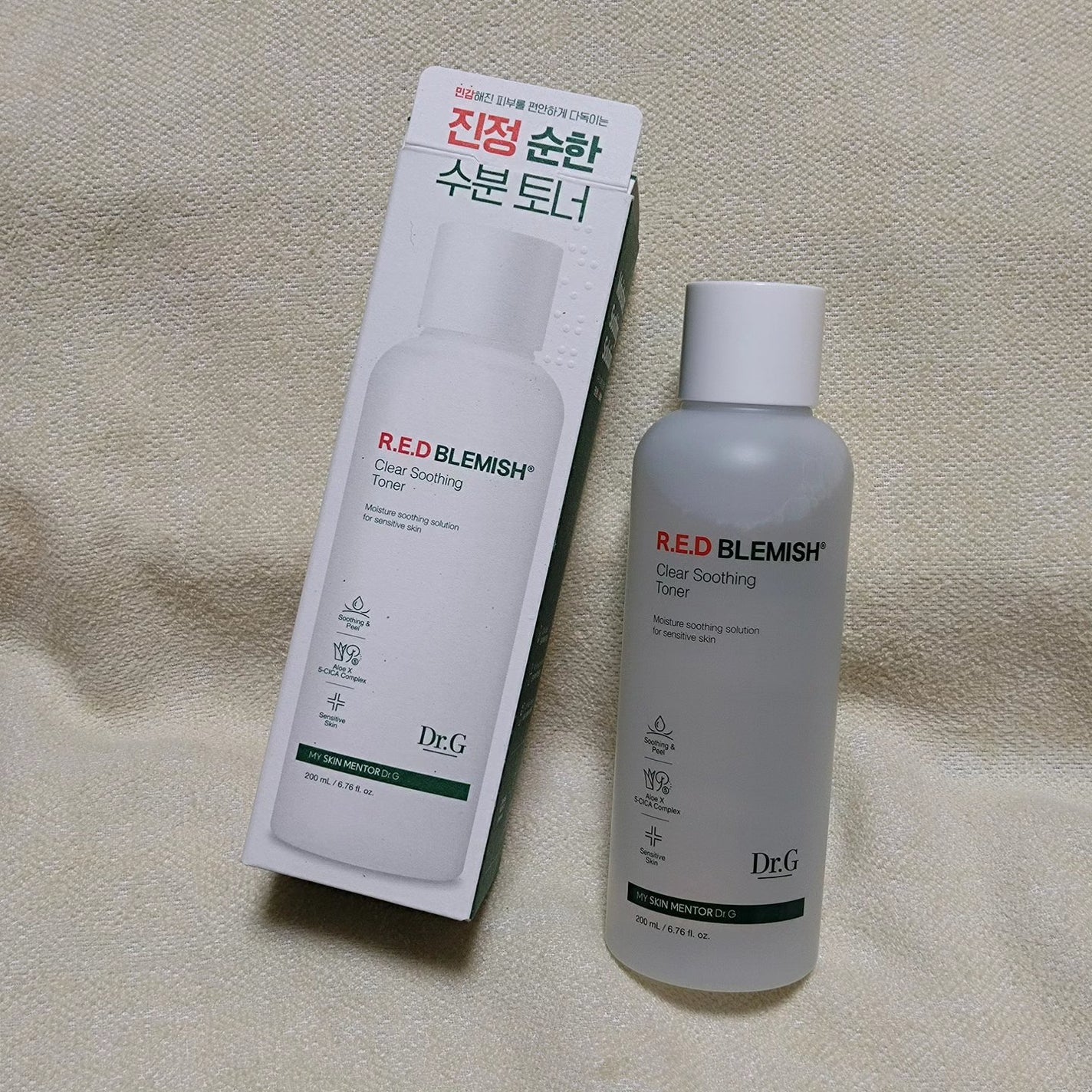 レッドブレミッシュ クリアスージングトナー/Dr.G/化粧水を使ったクチコミ(1枚目)