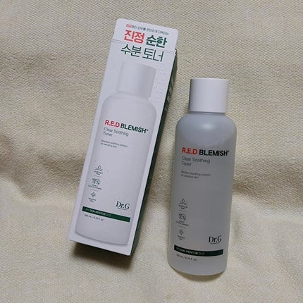 レッドブレミッシュ クリアスージングトナー/Dr.G/化粧水を使ったクチコミ(1枚目)