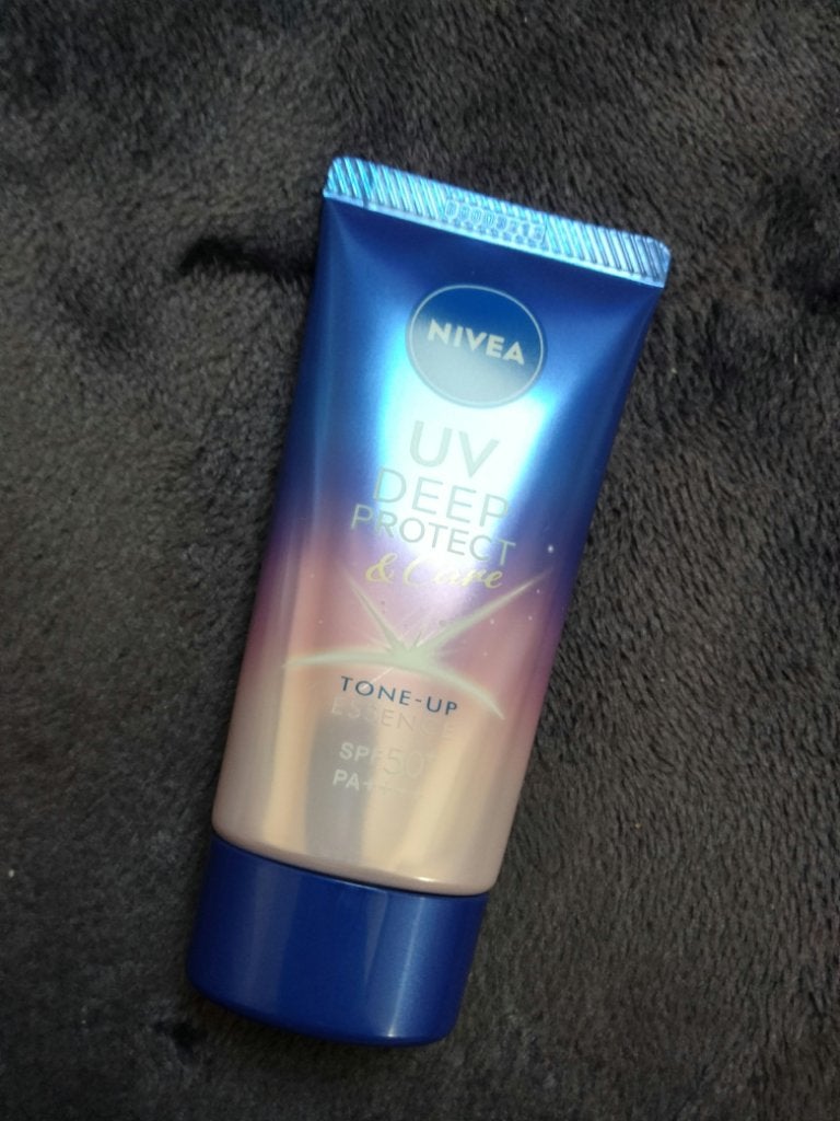 ニベアUV ディープ プロテクト&ケア トーンアップ エッセンス/ニベア/日焼け止めローションを使ったクチコミ(1枚目)