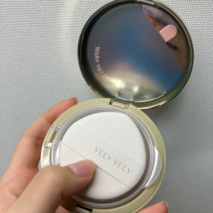 はちみつツヤ肌クッションファンデ/VELY VELY/クッションファンデーションを使ったクチコミ(7枚目)