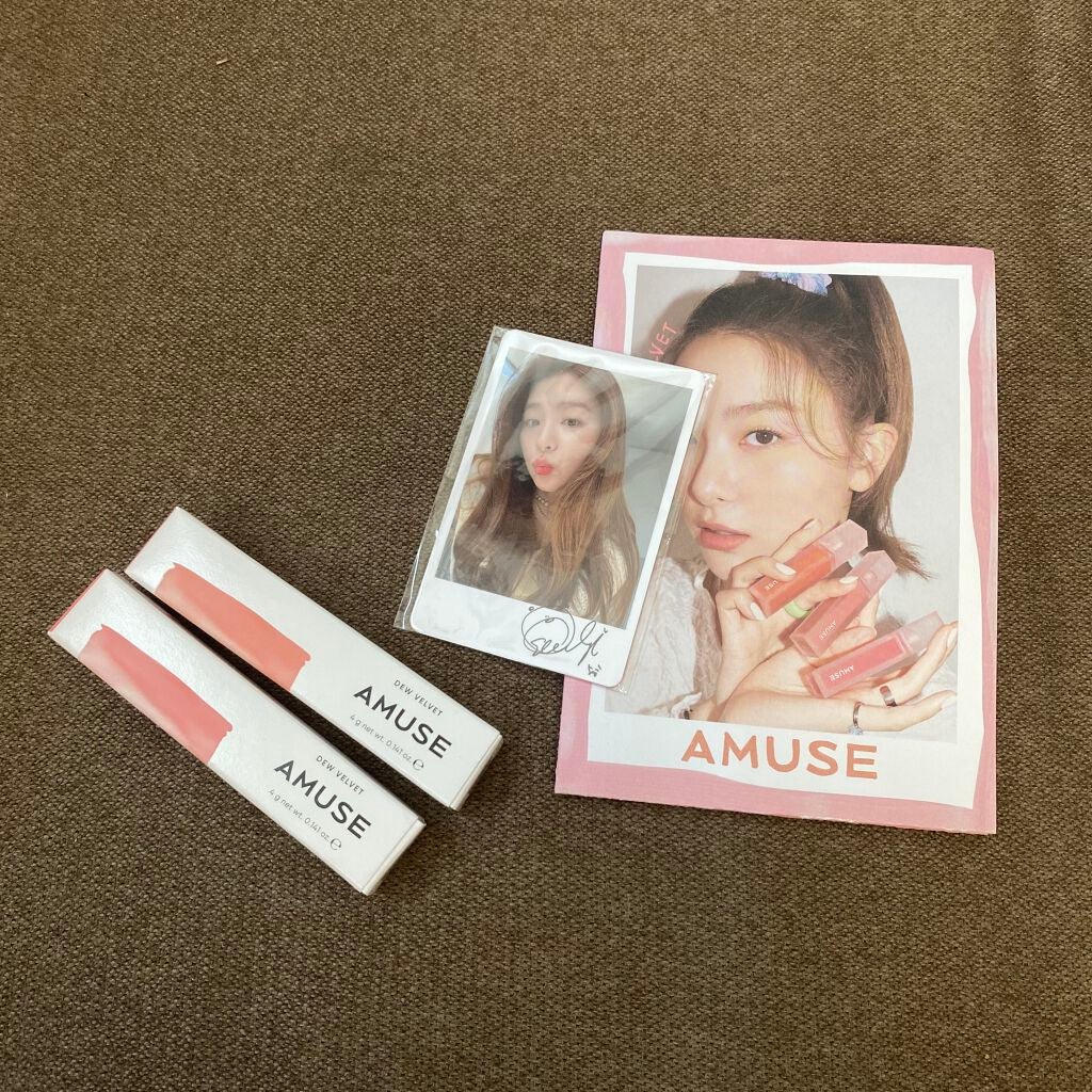 デュー ベルベット/AMUSE/口紅を使ったクチコミ(5枚目)