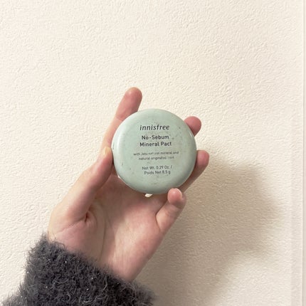 ノーセバム ミネラルパクト S/innisfree/プレストパウダーを使ったクチコミ(1枚目)