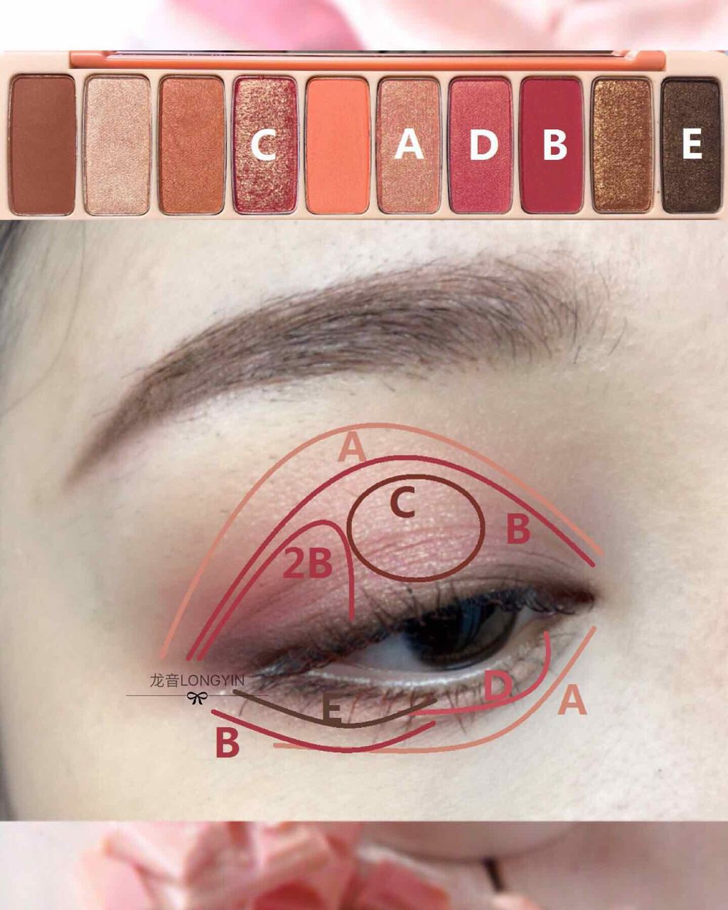 プレイカラー アイシャドウ ピーチファーム【生産終了】/ETUDE/アイシャドウパレットを使ったクチコミ（2枚目）