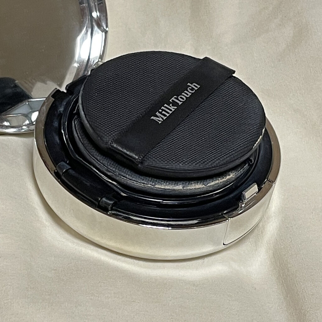 ファインド ザ リアル カバー クッション/Milk Touch/クッションファンデーションを使ったクチコミ（3枚目）